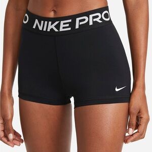 black 3” nike pros